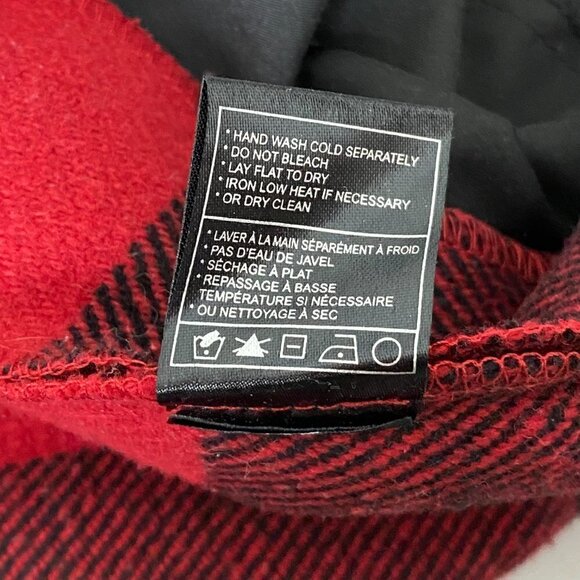 BB Dakota Olive Buffalo Plaid Wool Blend Jacket - Picture 12 of 13